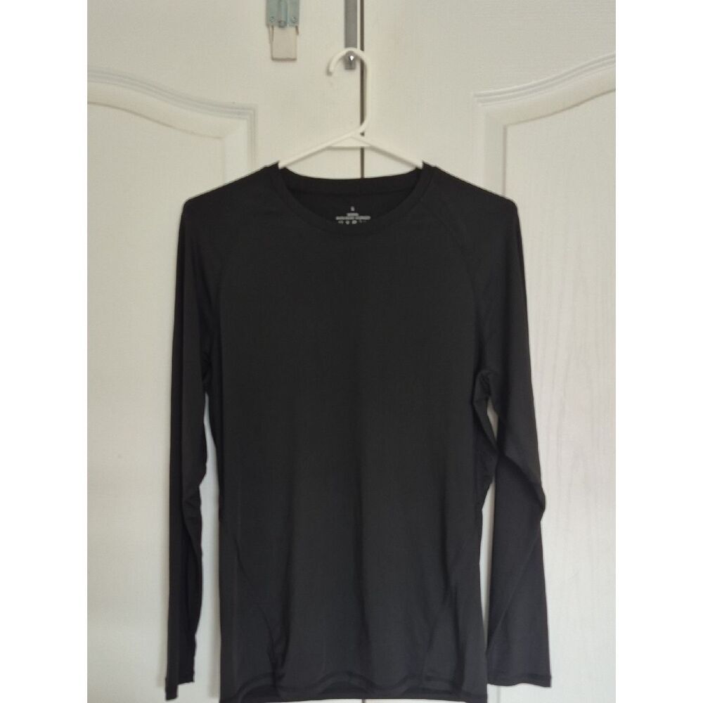 Men's Long Sleeve Performance Tee - Black Bundle Of 4 T-shirts